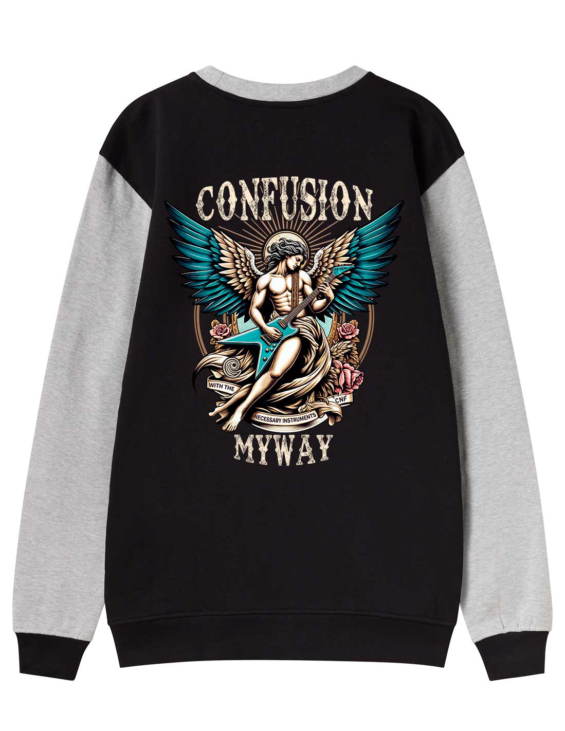 GUITAR ANGEL SG  & BLACK CREWNECK LIMITED EDITION