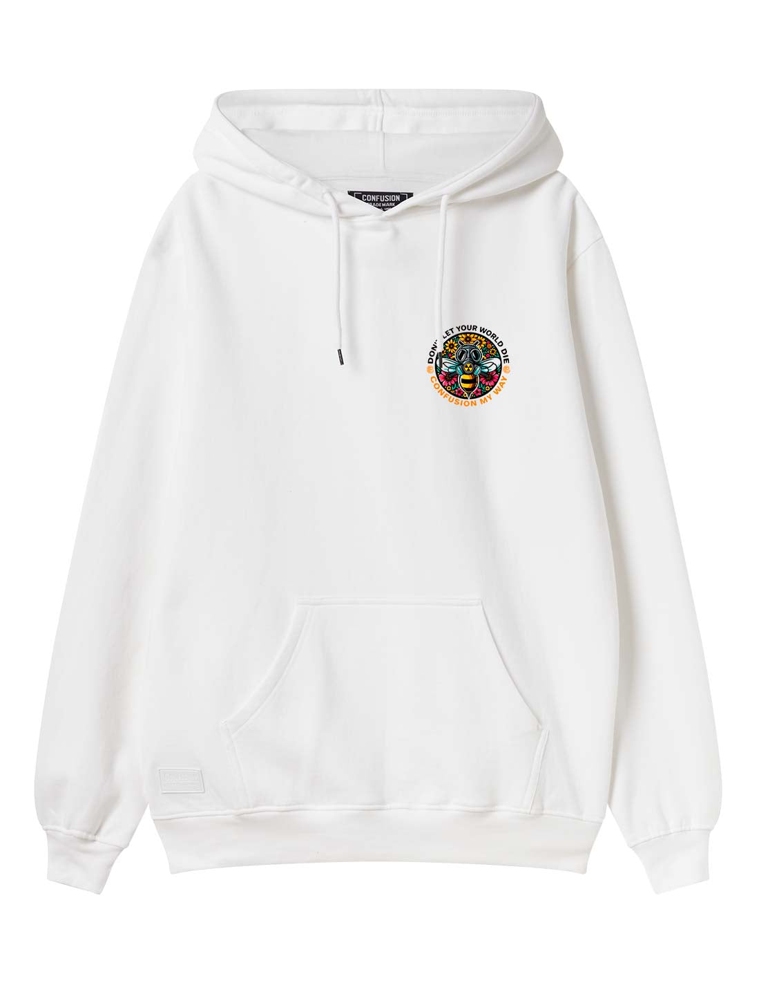 DONT LET WHITE HOODIE LIMITED EDITION