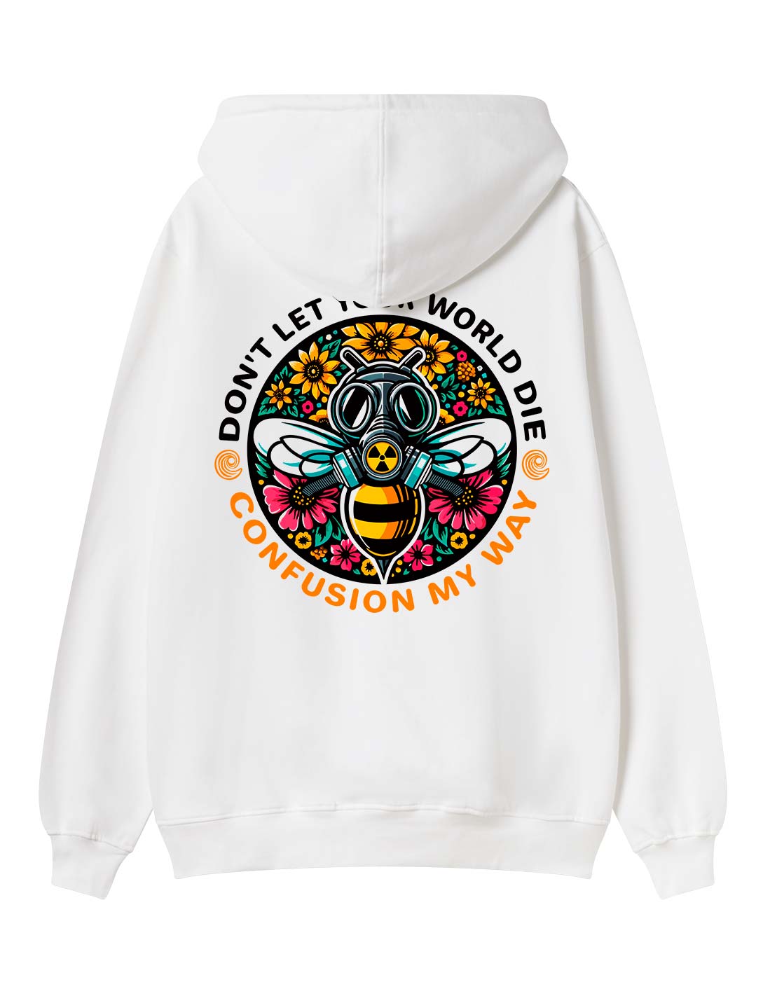 DONT LET WHITE HOODIE LIMITED EDITION
