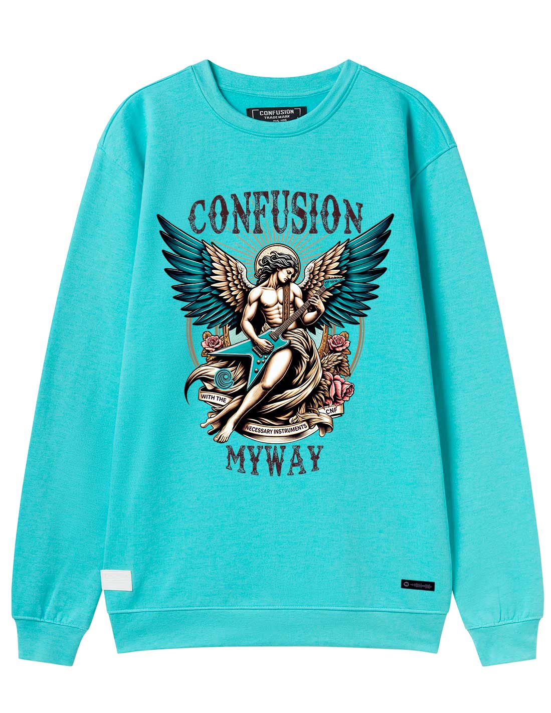 GUITAR ANGEL CURACAO CREWNECK LIMITED EDITION