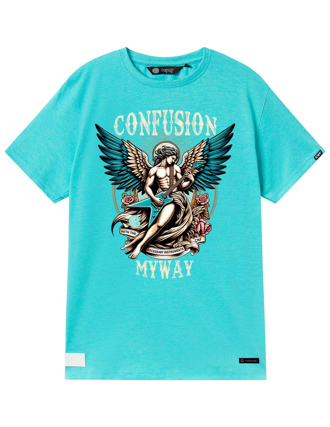 GUITAR ANGEL CURACAO TSHIRT LIMITED EDITION