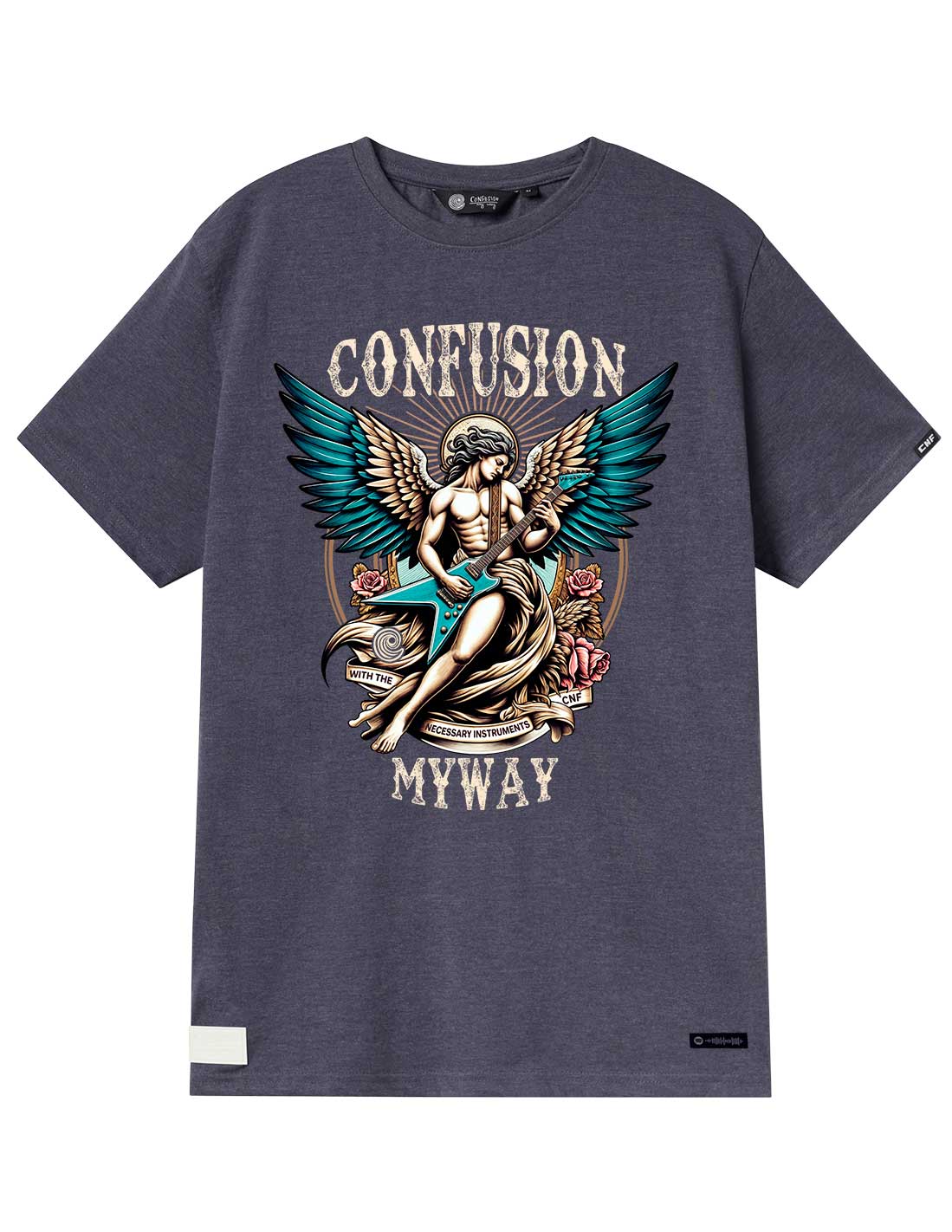 GUITAR ANGEL CROWN TSHIRT LIMITED EDITION