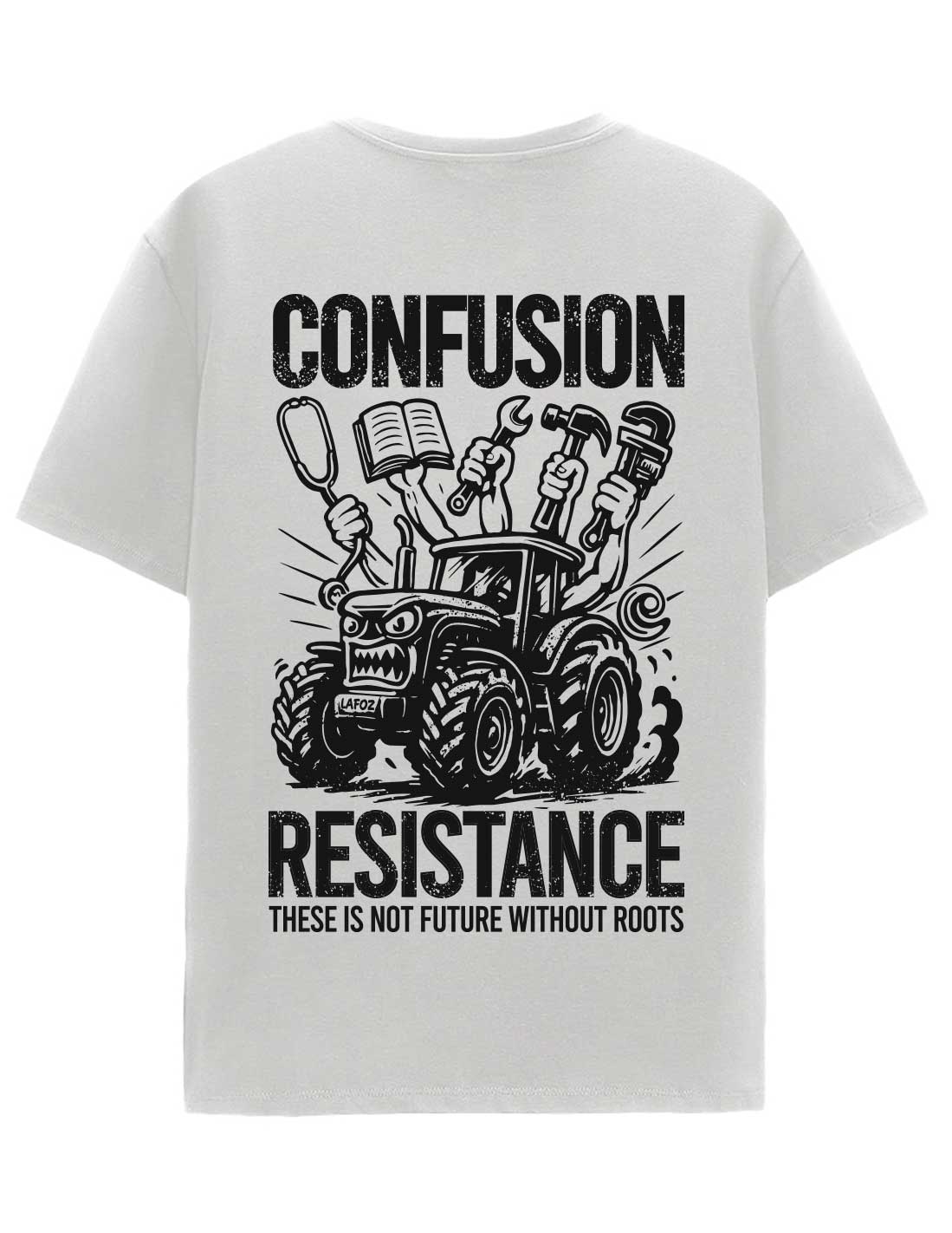 RESISTANCE GRAY VIOLET (NEW) TSHIRT LIMITED EDITION