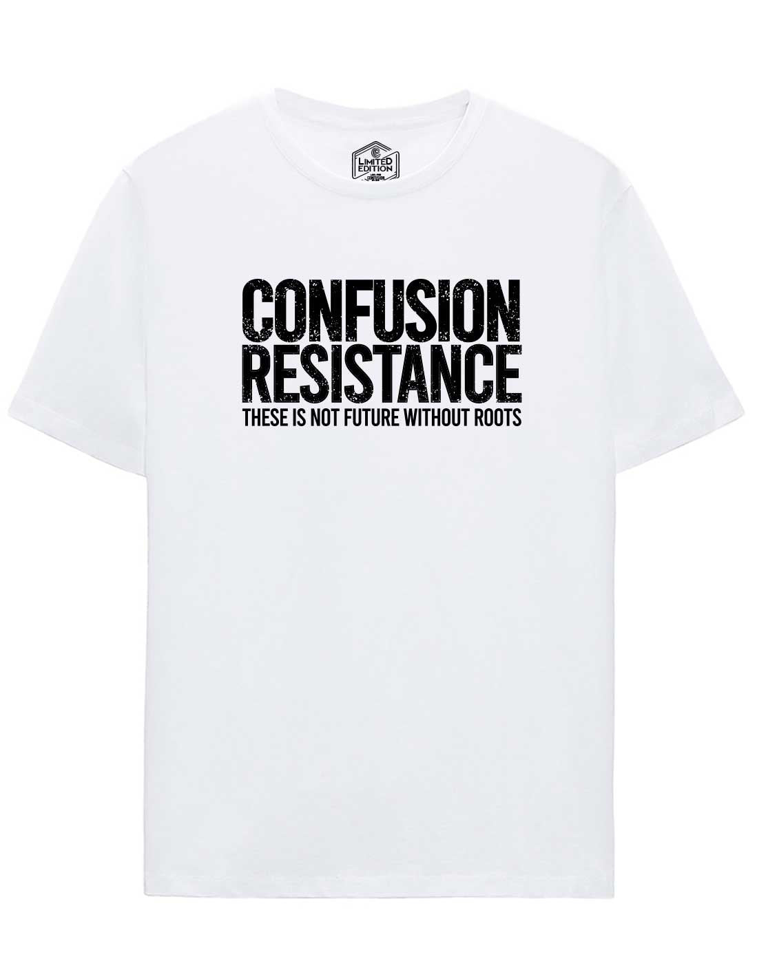 RESISANCE WHITE TSHIRT LIMITED EDITION