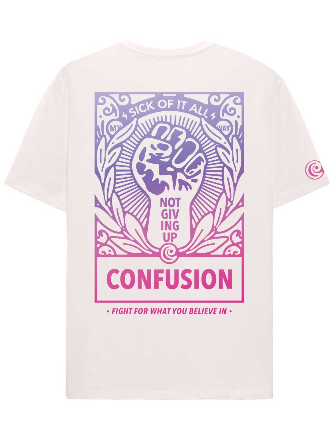 FIST FADE VIO COCO MILK TSHIRT LIMITED EDITION