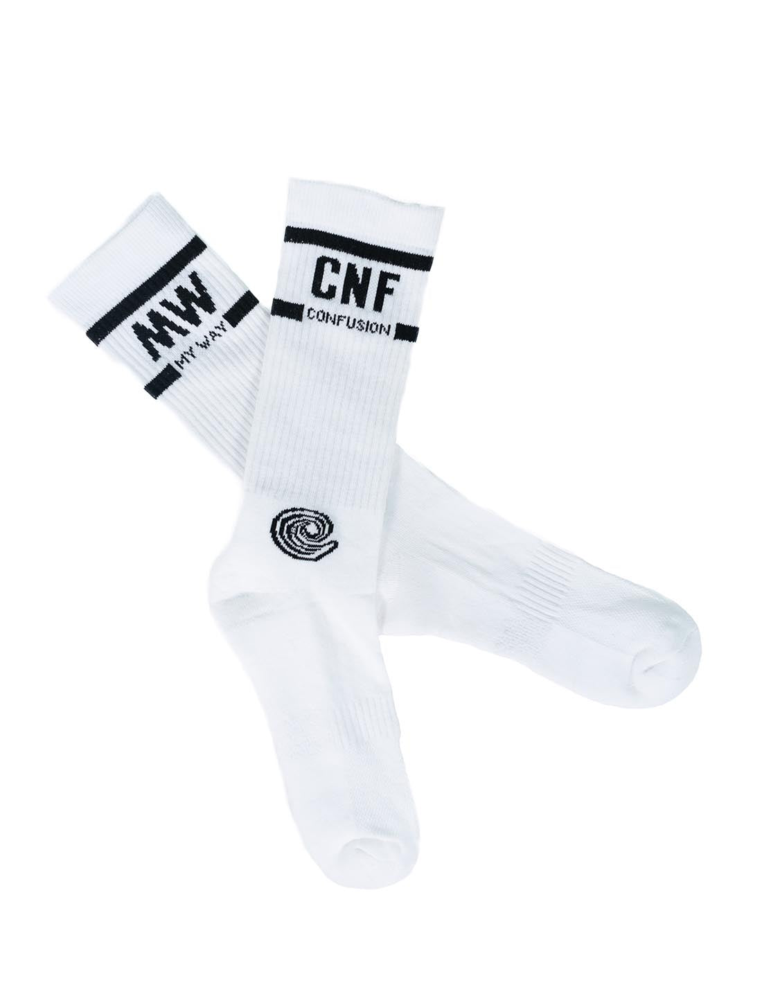 CNF-MW WHITE SOCKS