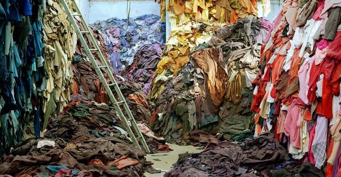 800.000 TONELADAS de ropa a la basura