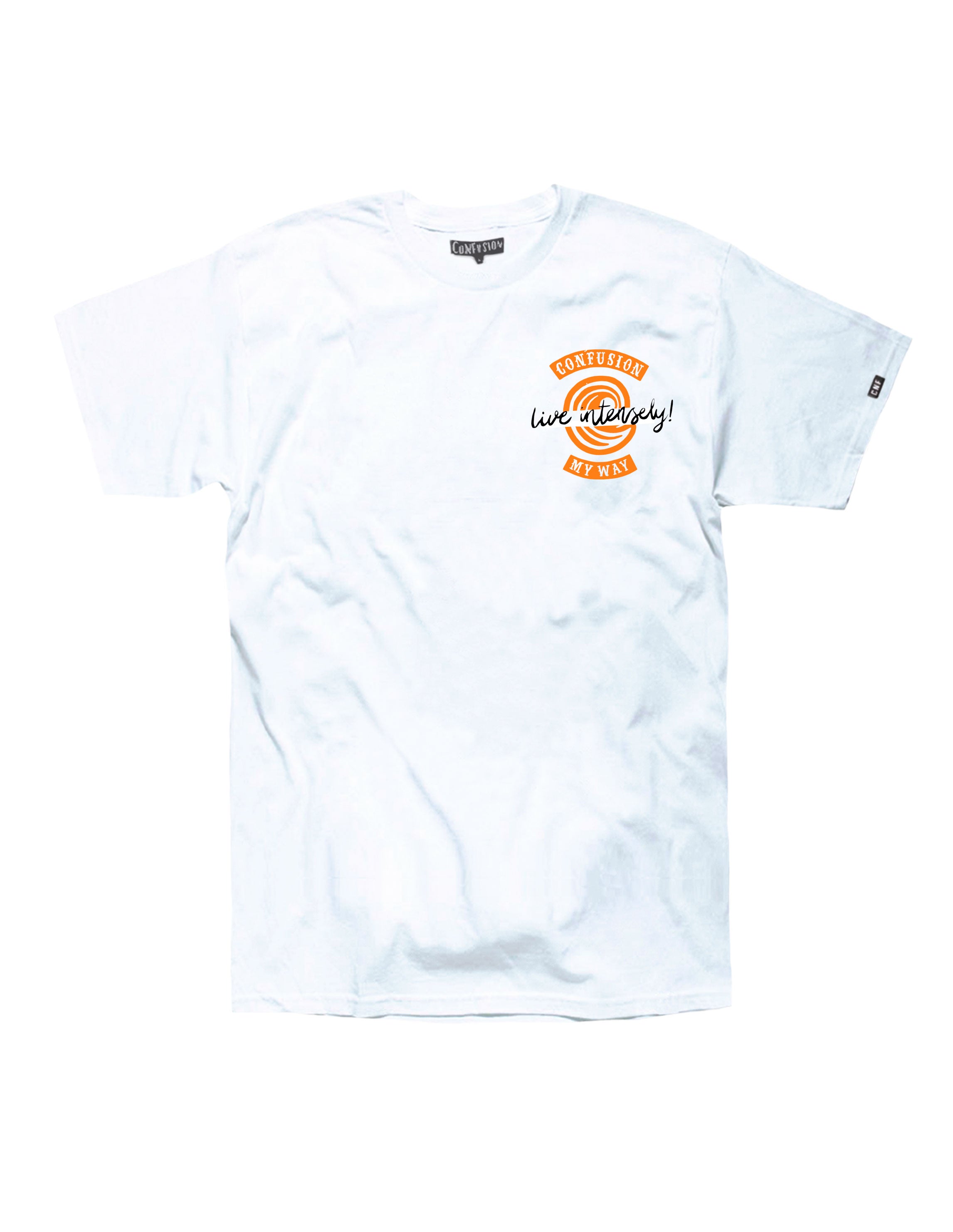 LIVE INTENSE WHITE TSHIRT LIMITED EDITION