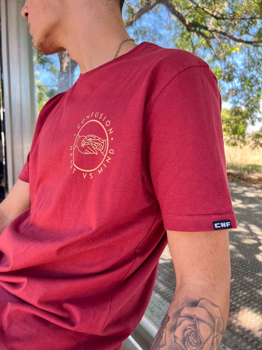 DEAL TILE TSHIRT GOLD