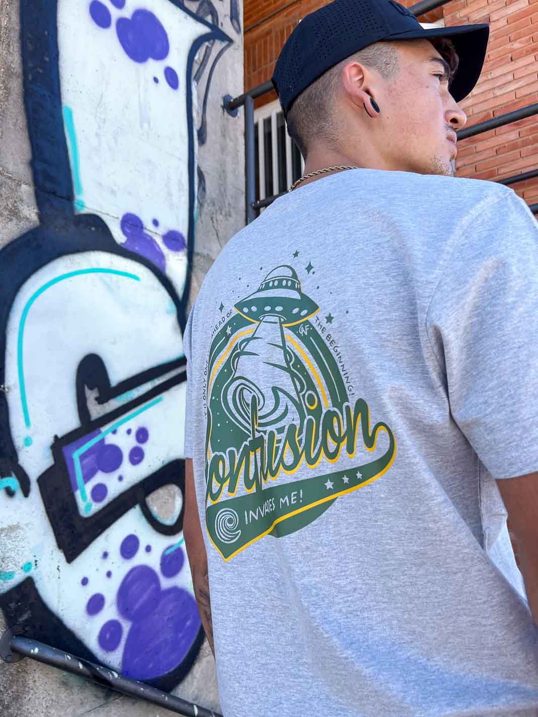 INVADERS SG TSHIRT KAKI