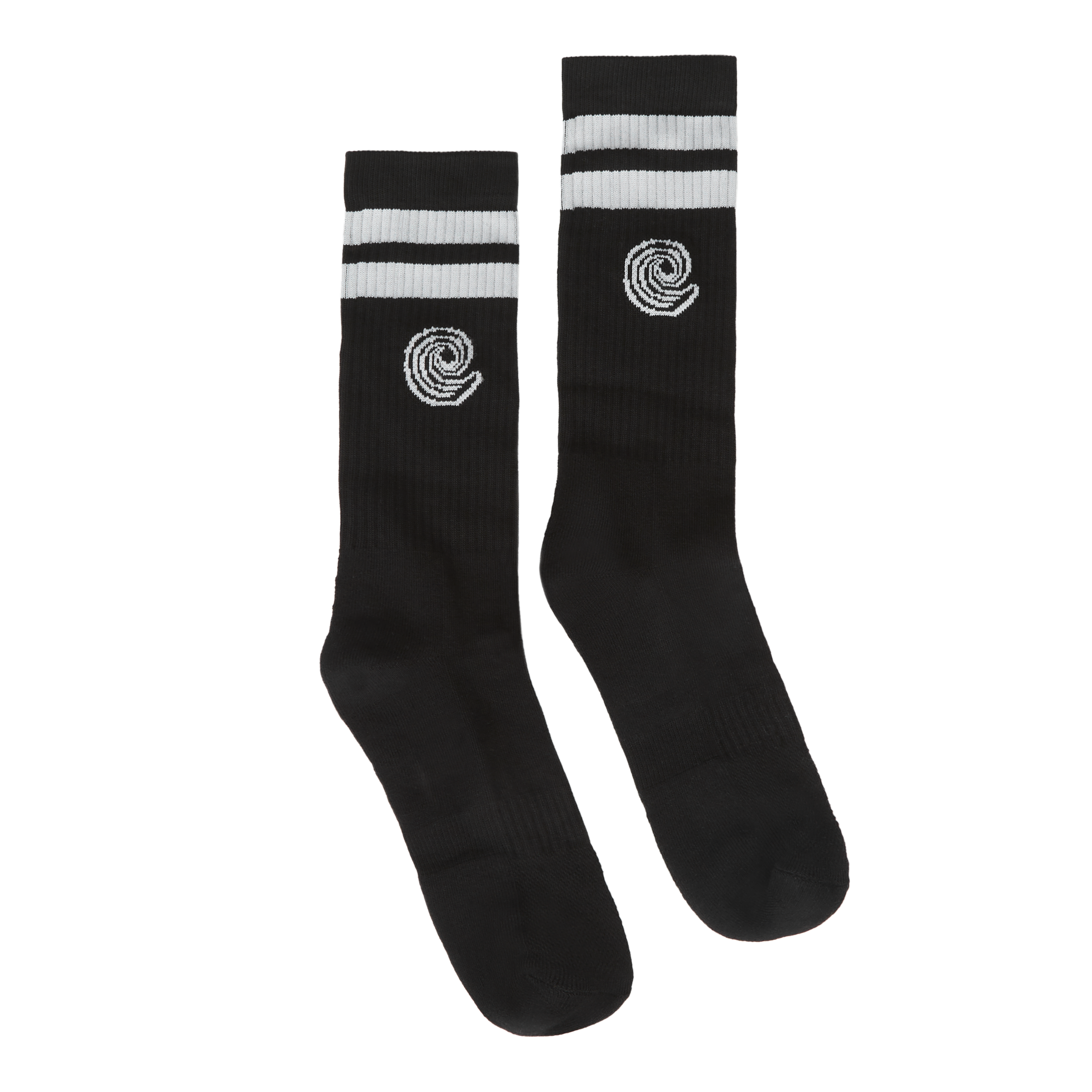 CONFUSION BLACK SOCKS