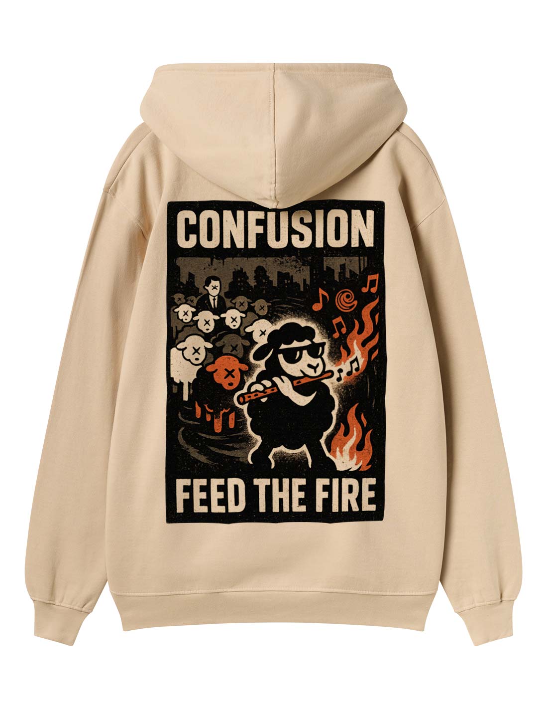 BLACKMELIN CREAM CREWNECK LIMITED EDITION