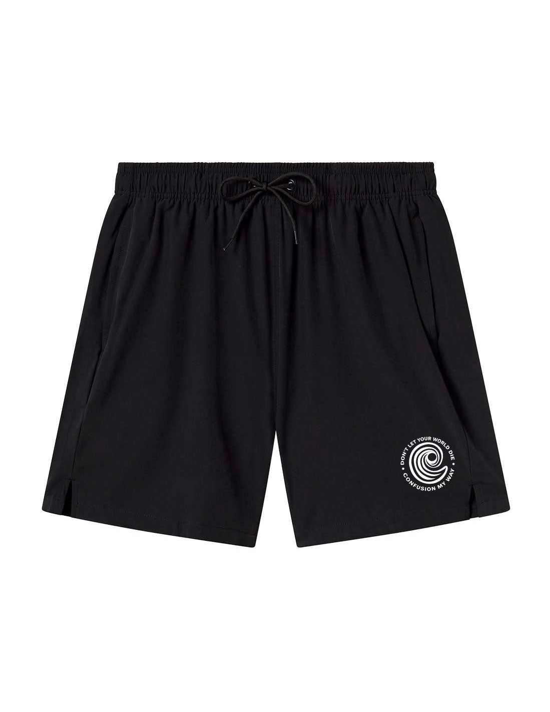 DONT LET LOGO BLACK SWIMSUIT LIMITED EDITION