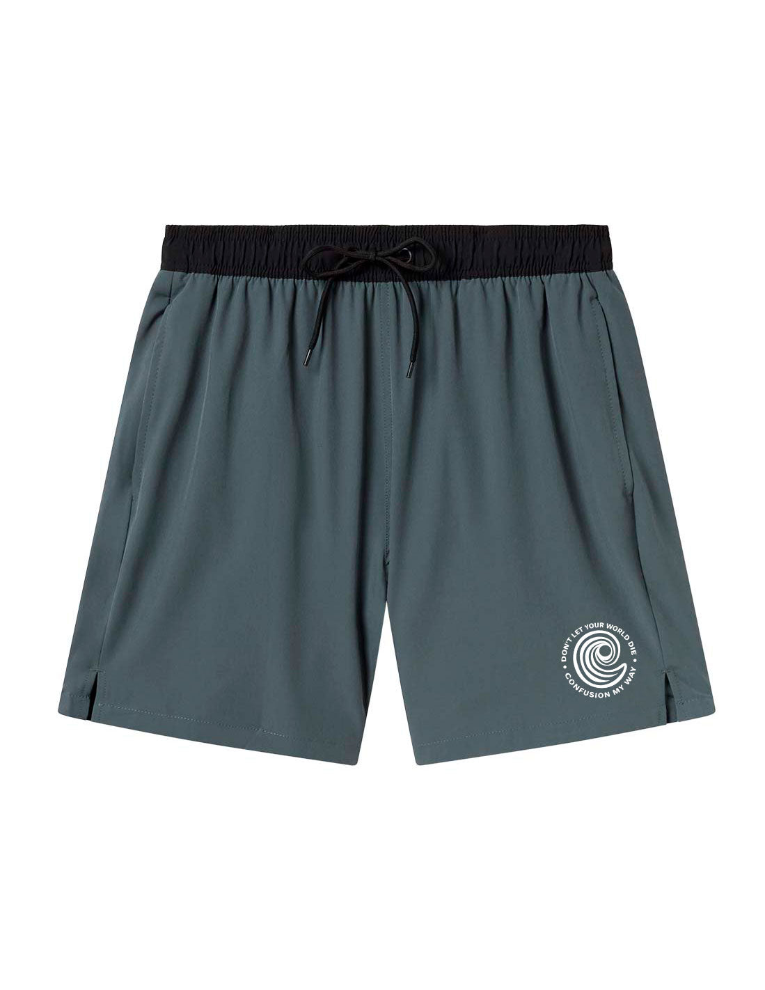 DONT LET LOGO GREY SWIMSUIT LIMITED EDITION