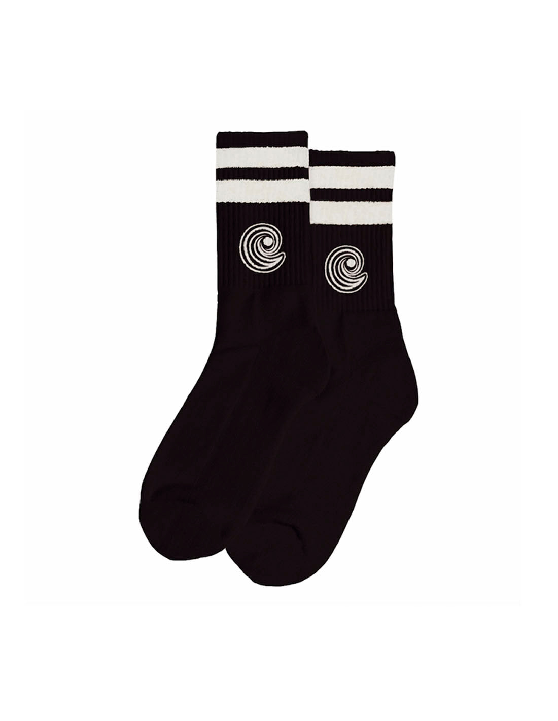 CONFUSION BLACK SOCKS