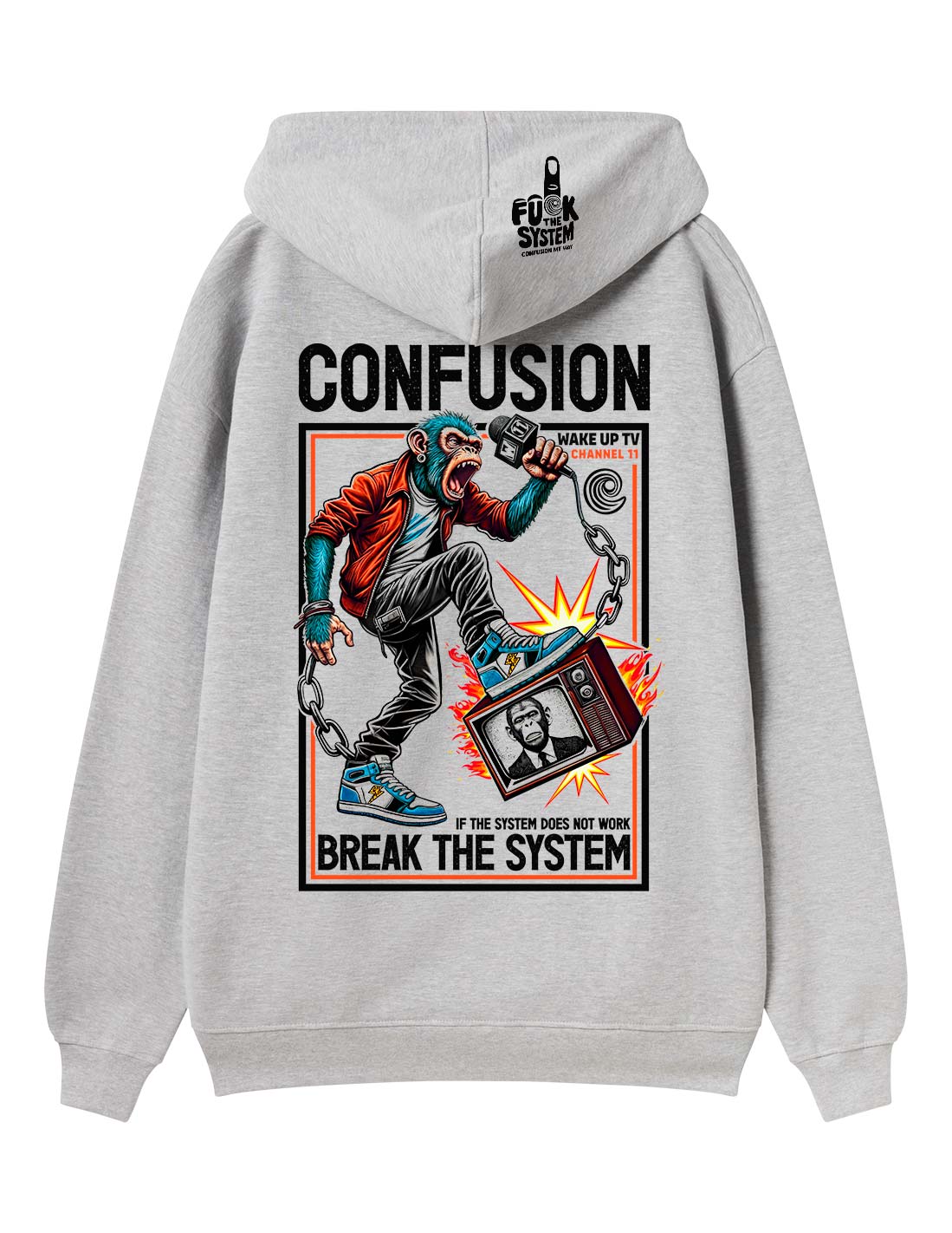 BREAK THE SYSTEM SG HOODIE LIMITED EDITION