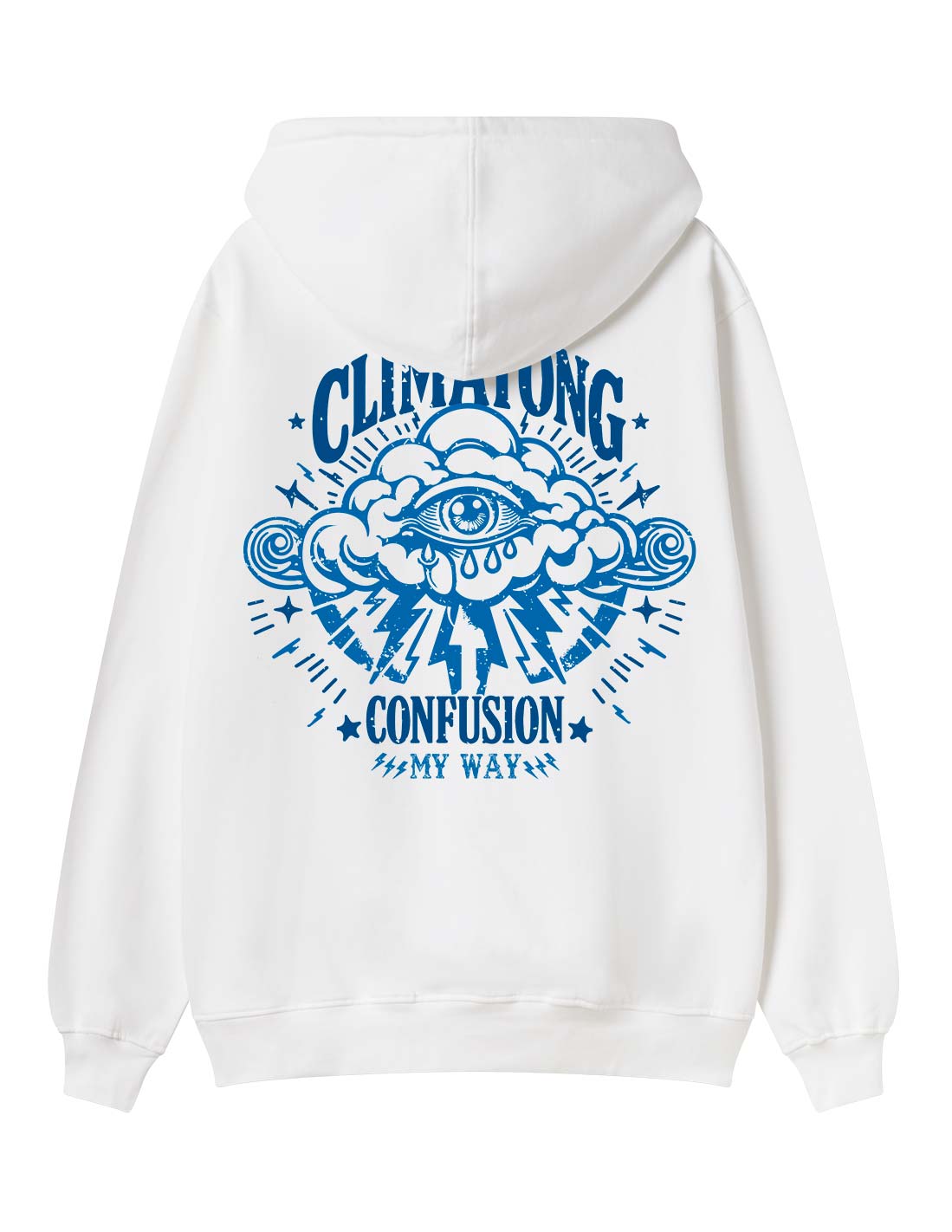 CLIMATONG WHITE HOODIE LIMITED EDITION
