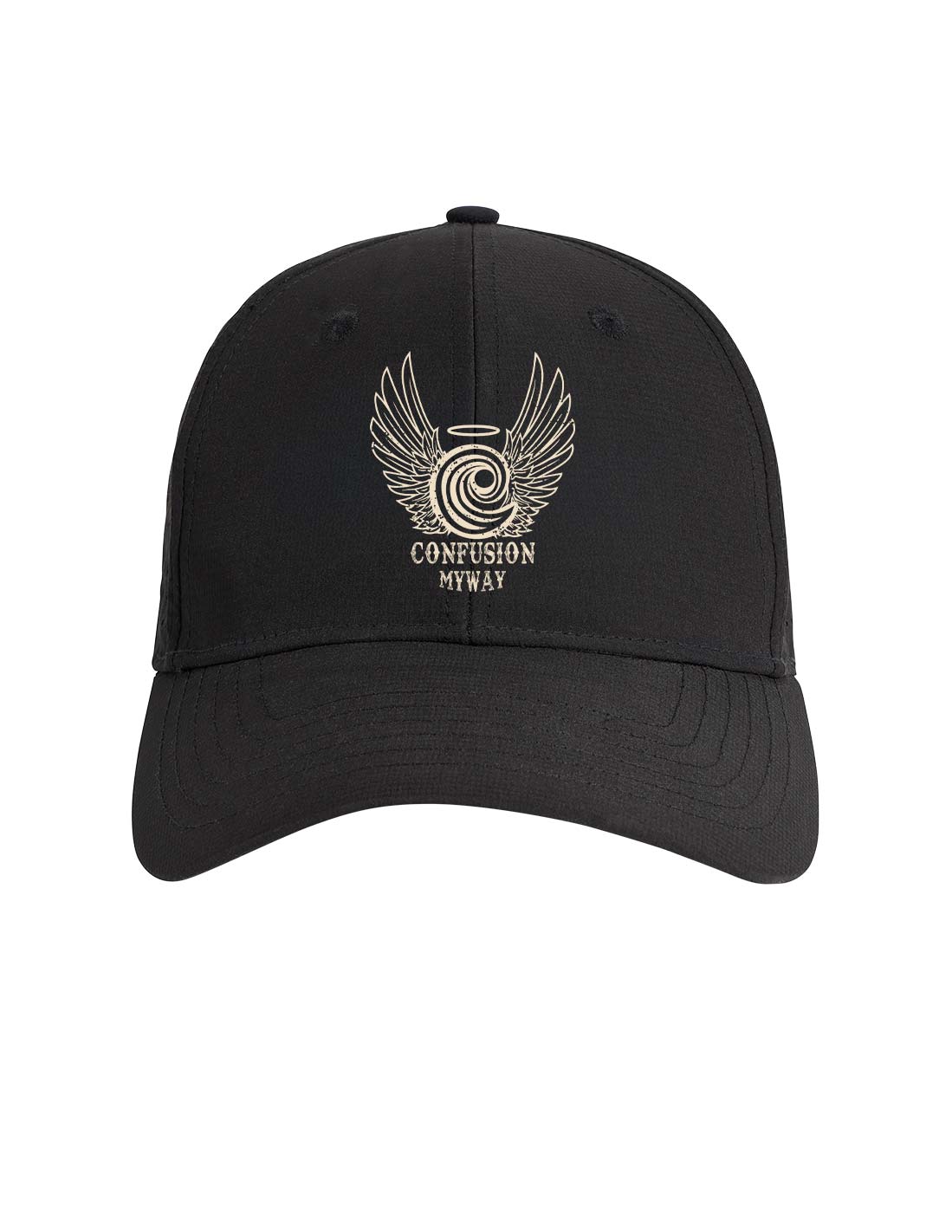 GUITAR ANGEL BLACK SNAPBACK CAP