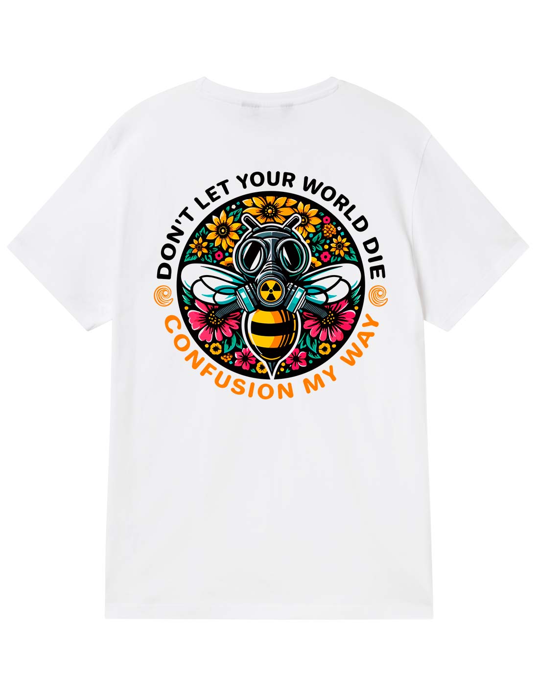 DONT LET WHITE TSHIRT LIMITED EDITION
