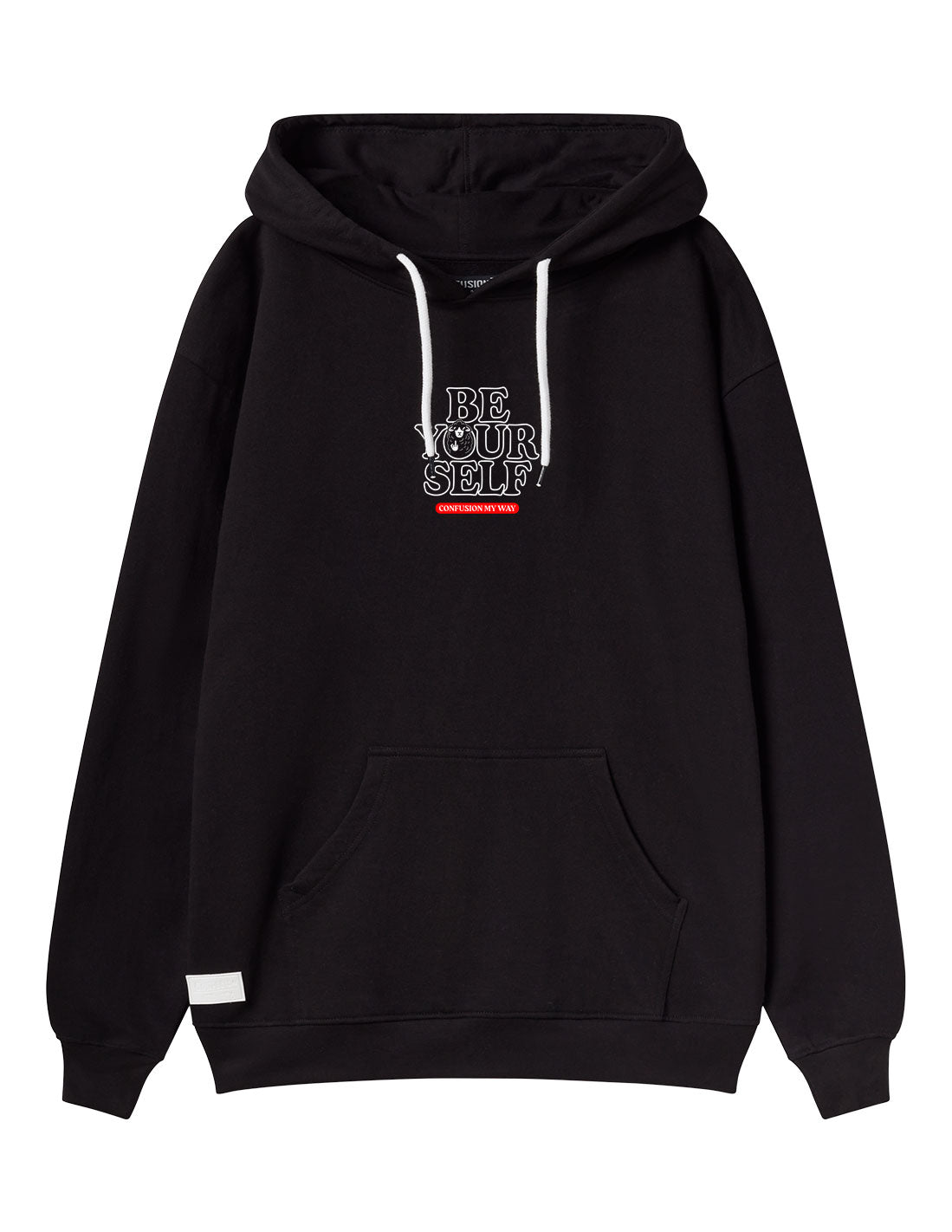 BE YOURSELF BLACK HOODIE LIMITED EDITION