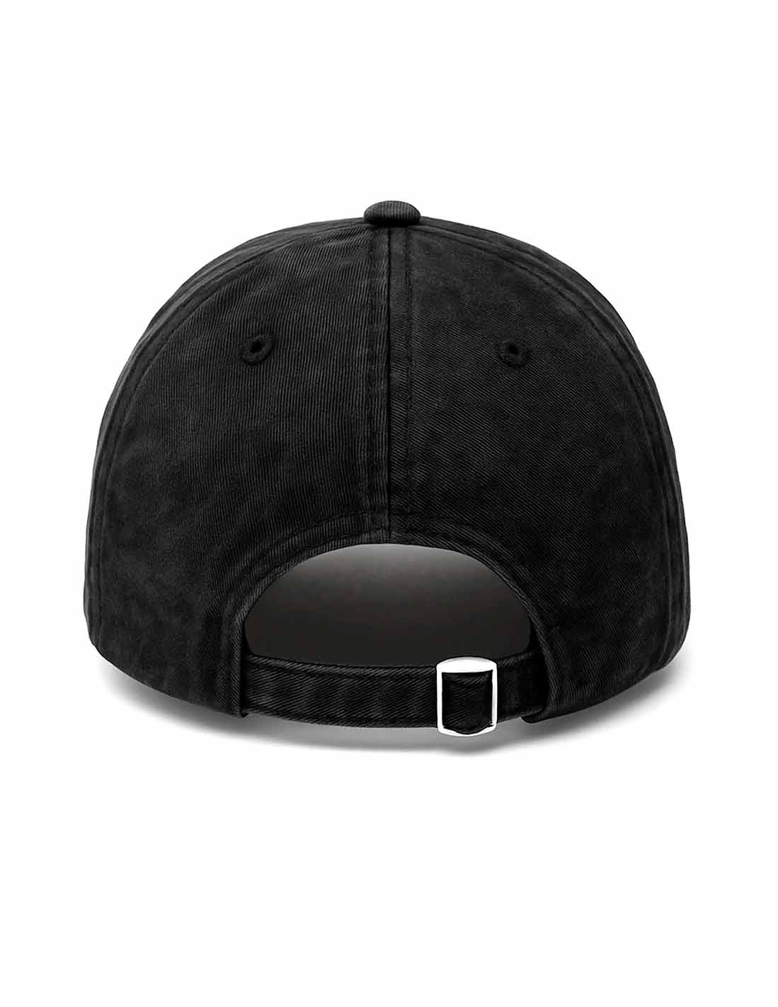 CALM LIKE A BOMB BLACK CAP STRAPBACK LAVADO A LA PIEDRA