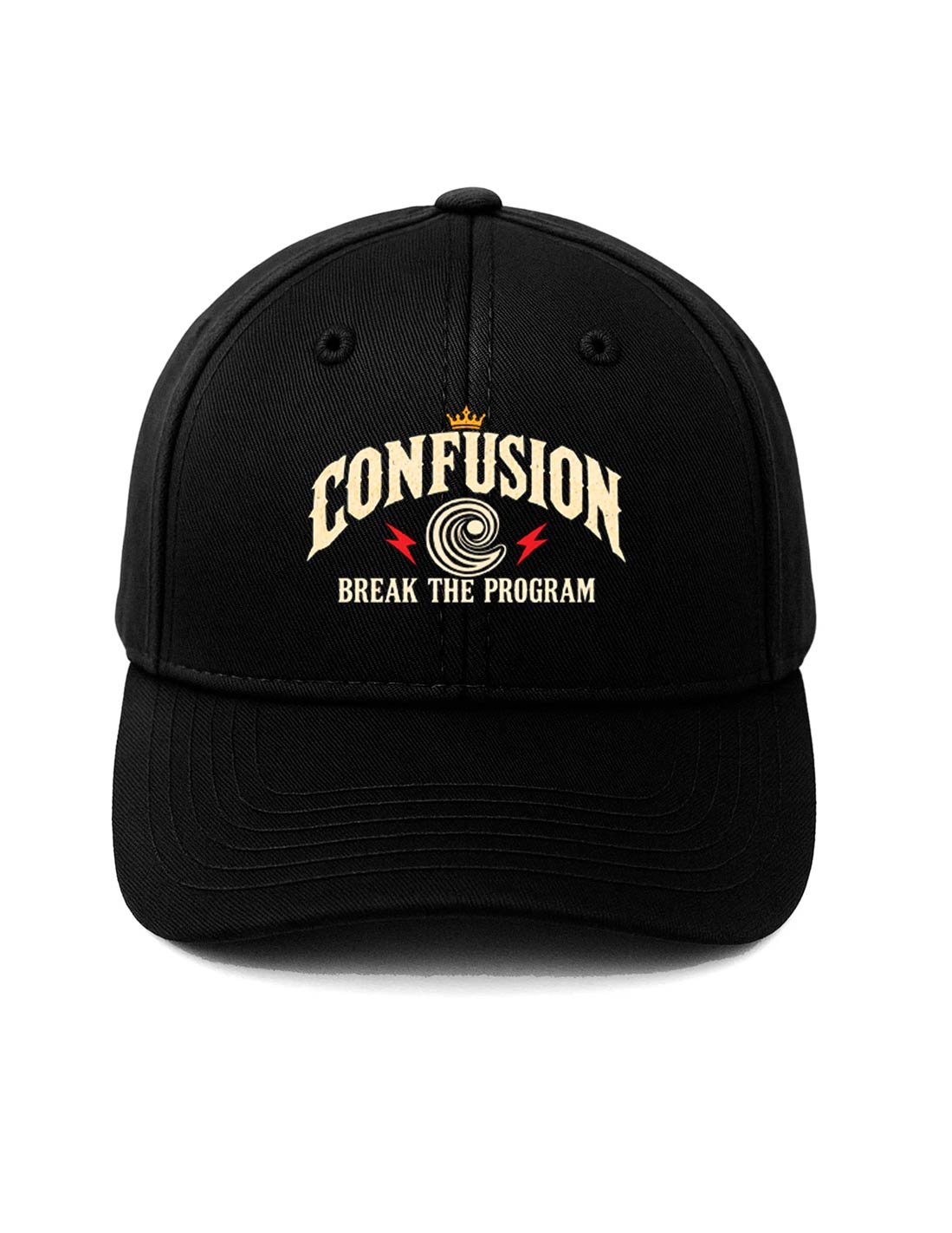 BREAK THE PROGRAM BLACK CAP STRAPBACK