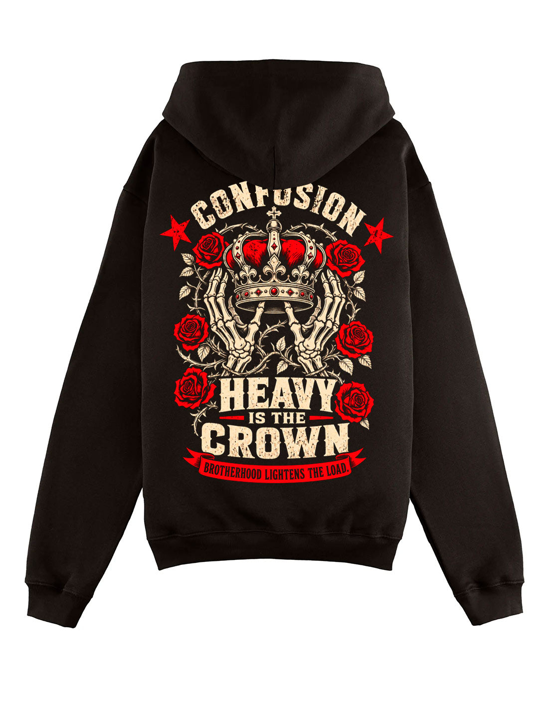 HEAVY BLACK COFFEE HOODIE