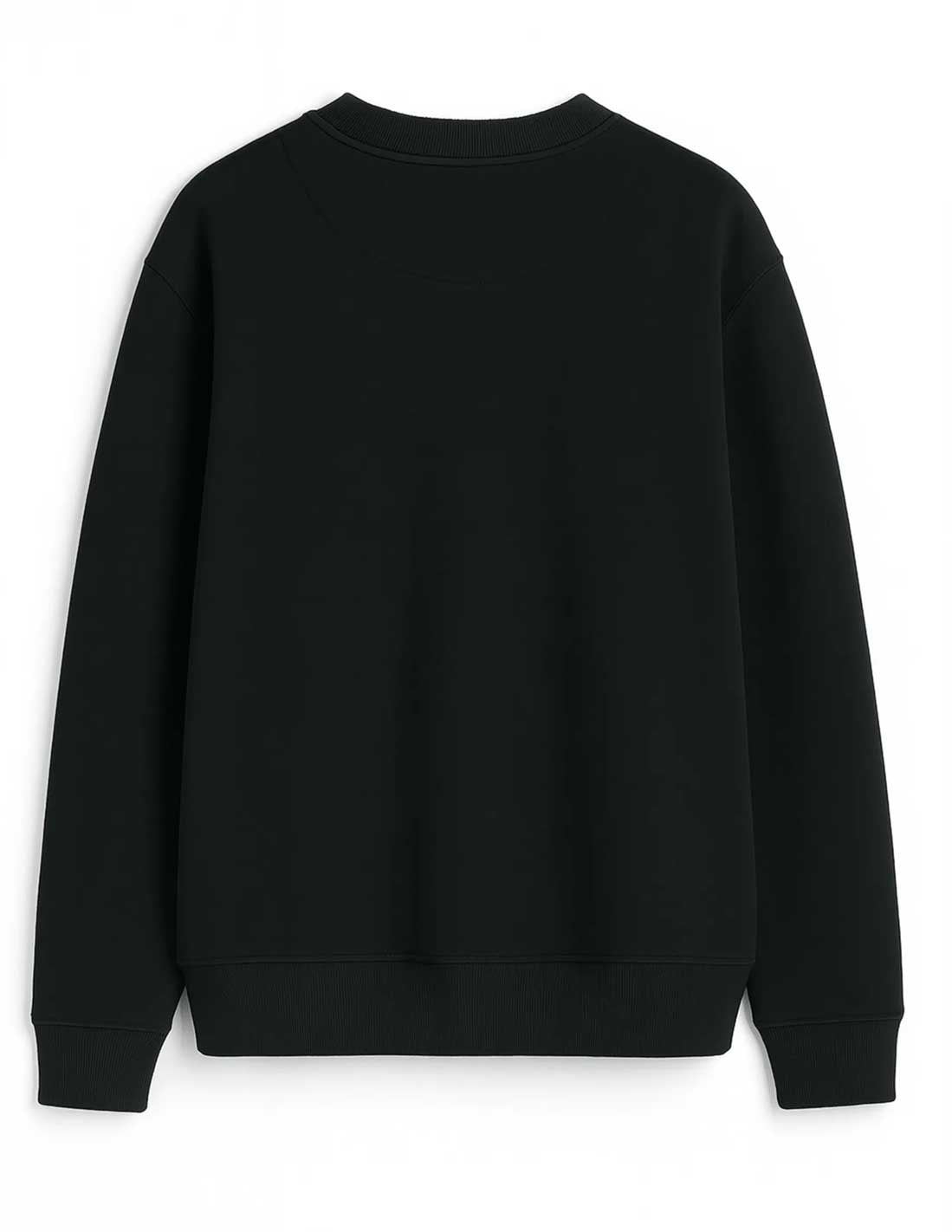 BREAK THE PROGRAM BLACK CREWNECK OVERSIZE