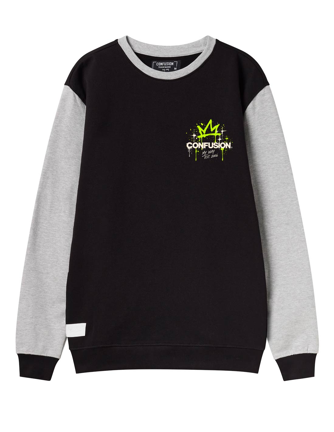 MALA INFLUENCIA BLACK CREWNECK