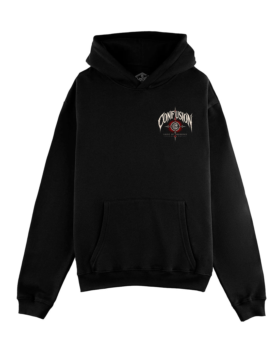 SAINT OF OBEDIENCE BLACK HOODIE