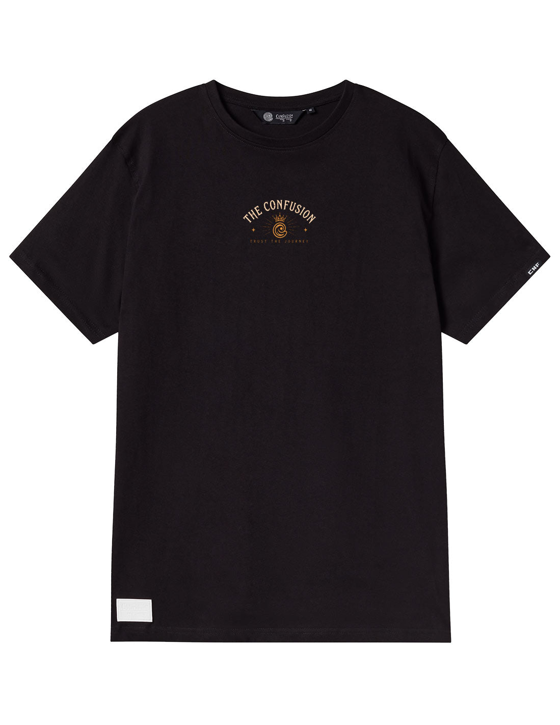 TRUST THE JOURNEY BLACK TSHIRT