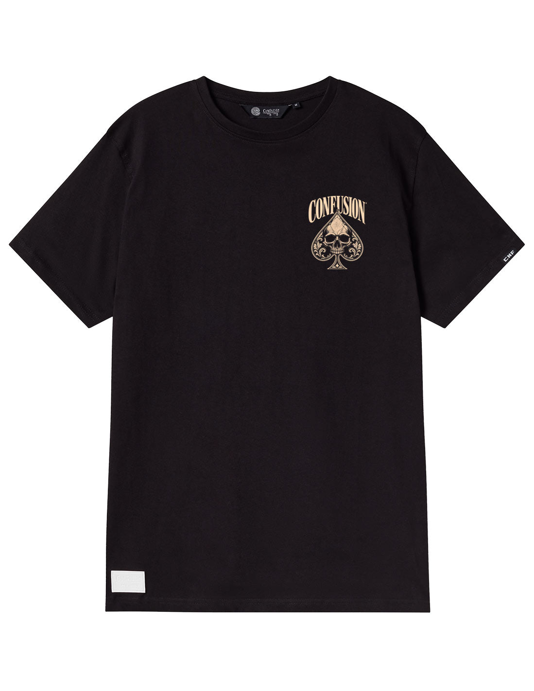 NO LUCK BLACK TSHIRT