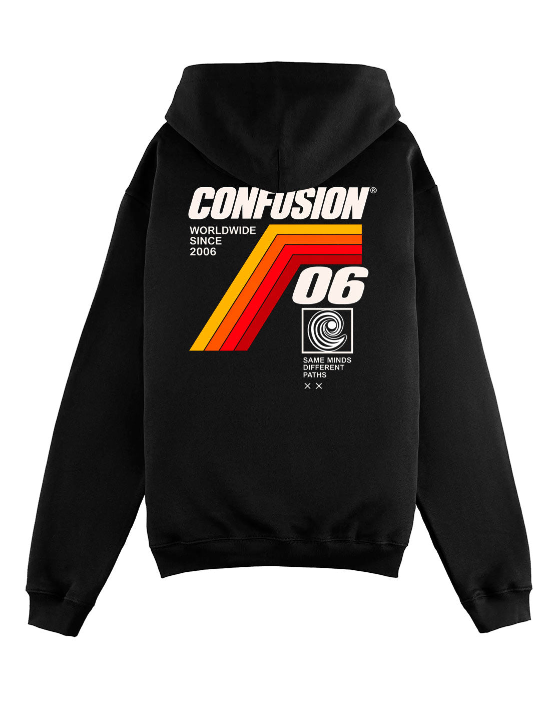 SAME MINDS BLACK HOODIE