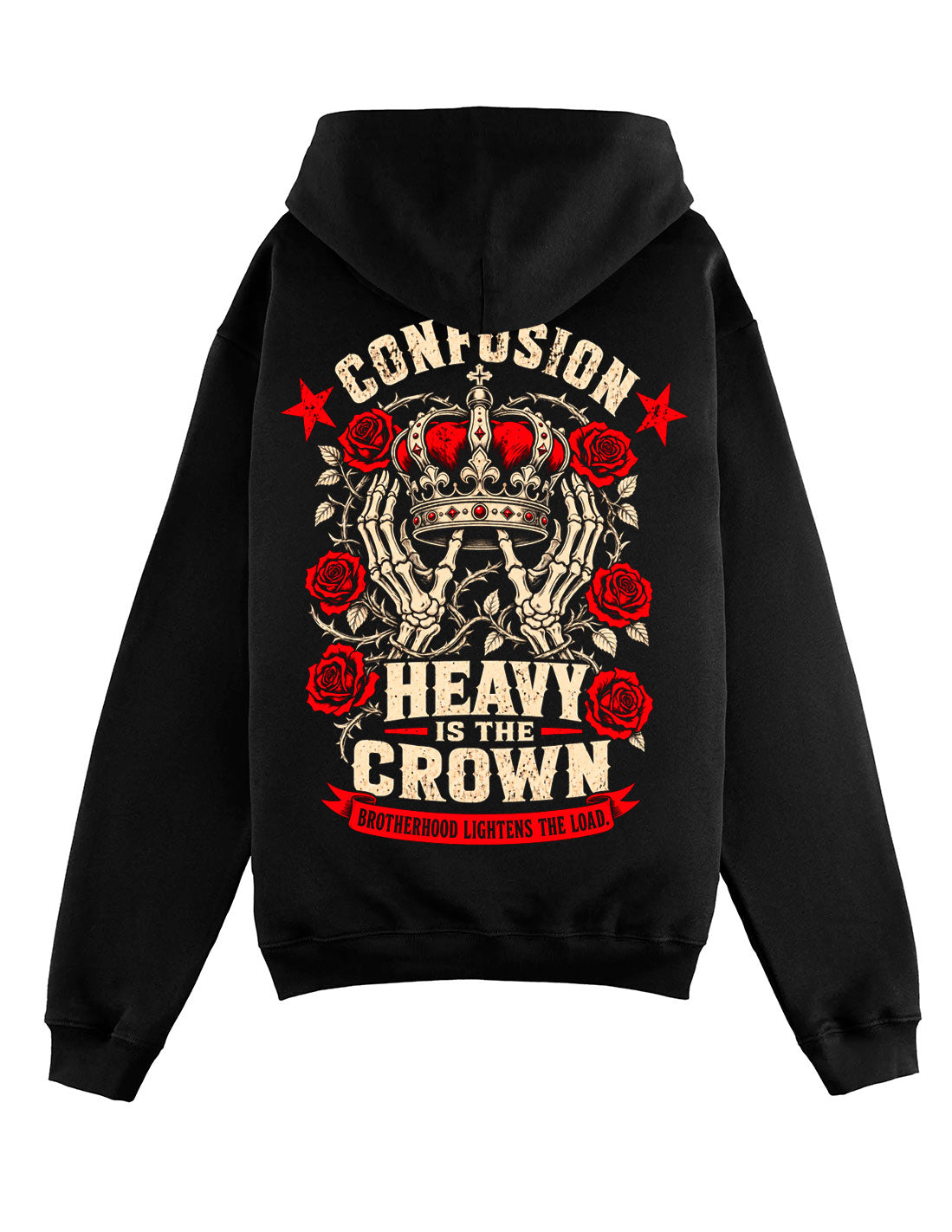 HEAVY BLACK HOODIE