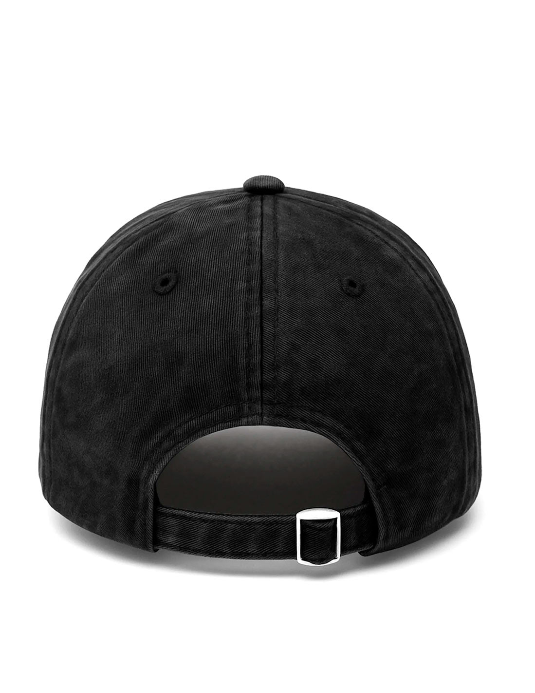 BORN TO DISOBEY BLACK CAP STRAPBACK LAVADO A LA PIEDRA
