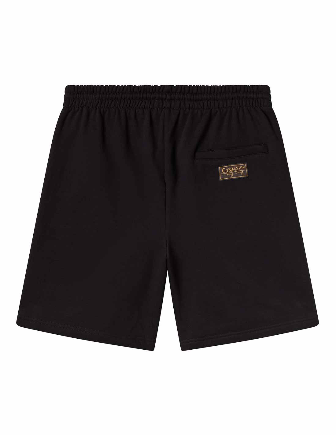 SANTA MUERTE BLACK SHORT