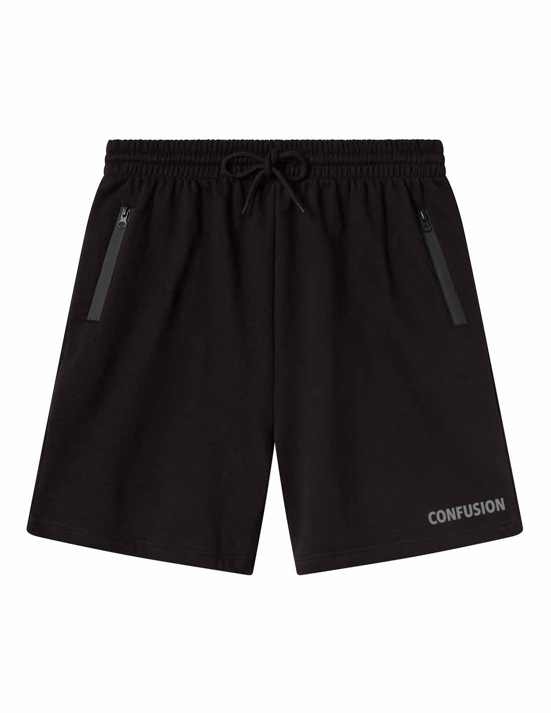 SANTA MUERTE BLACK SHORT