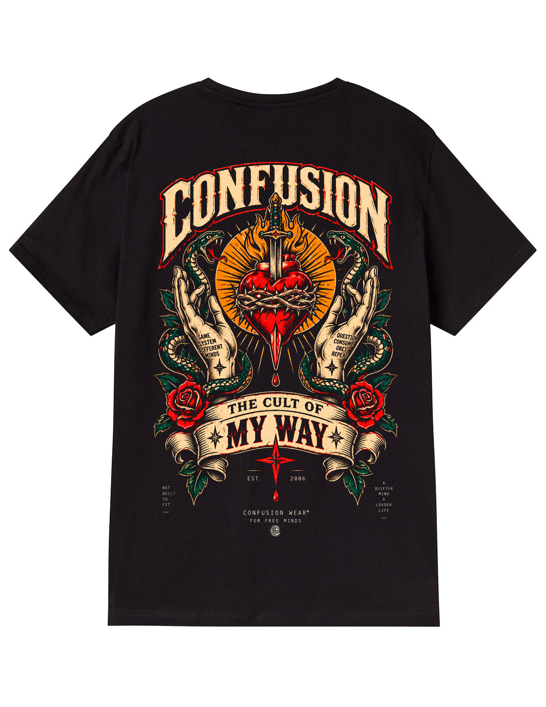 THE CULT BLACK TSHIRT