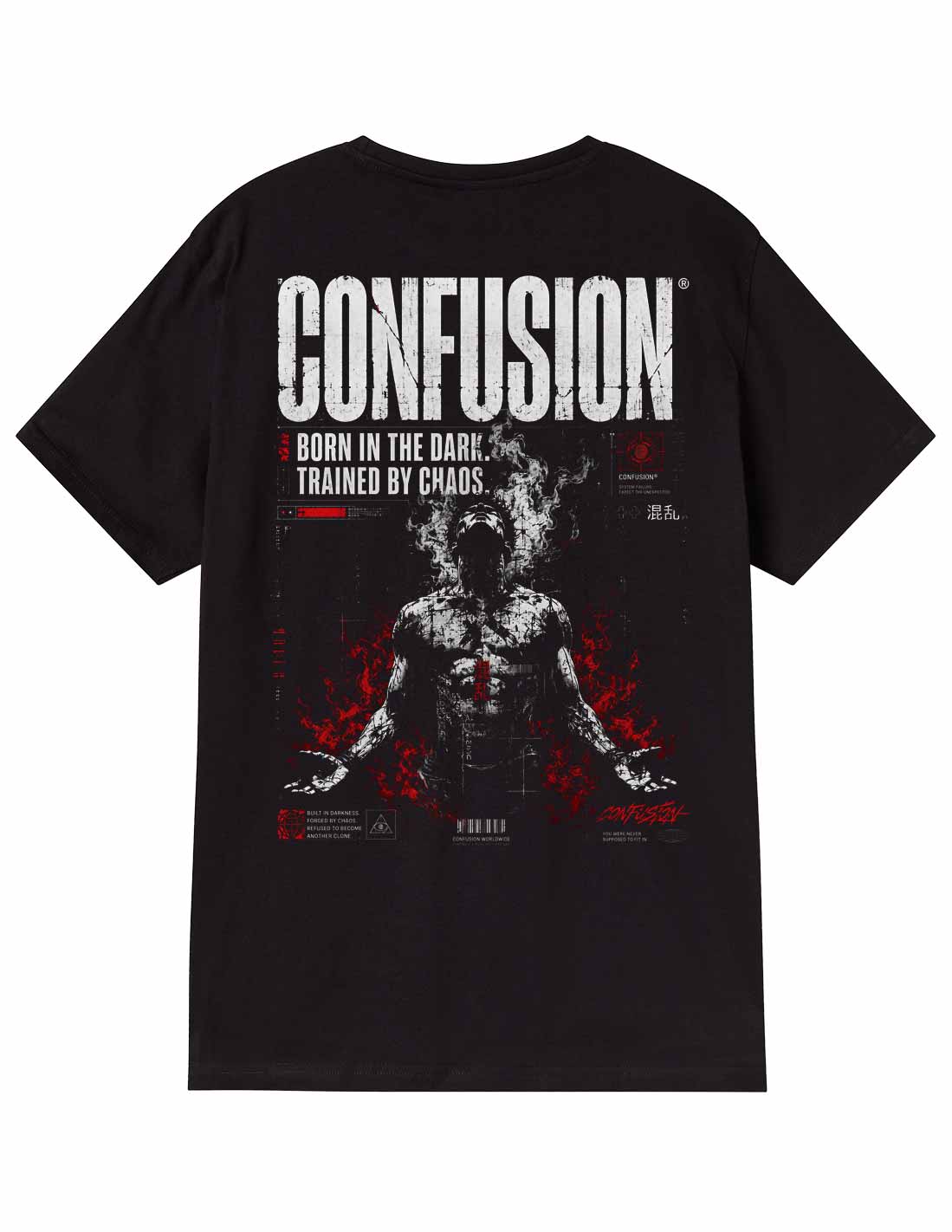 BORN IN THE DARK BLACK TSHIRT