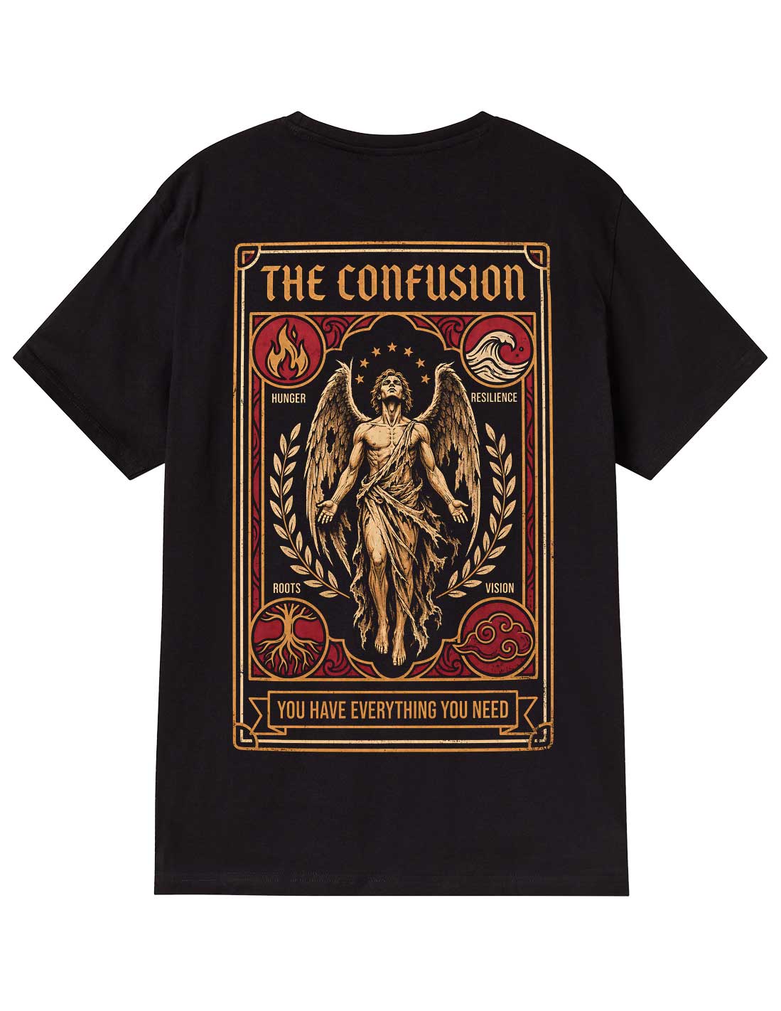 HUNGER BLACK TSHIRT