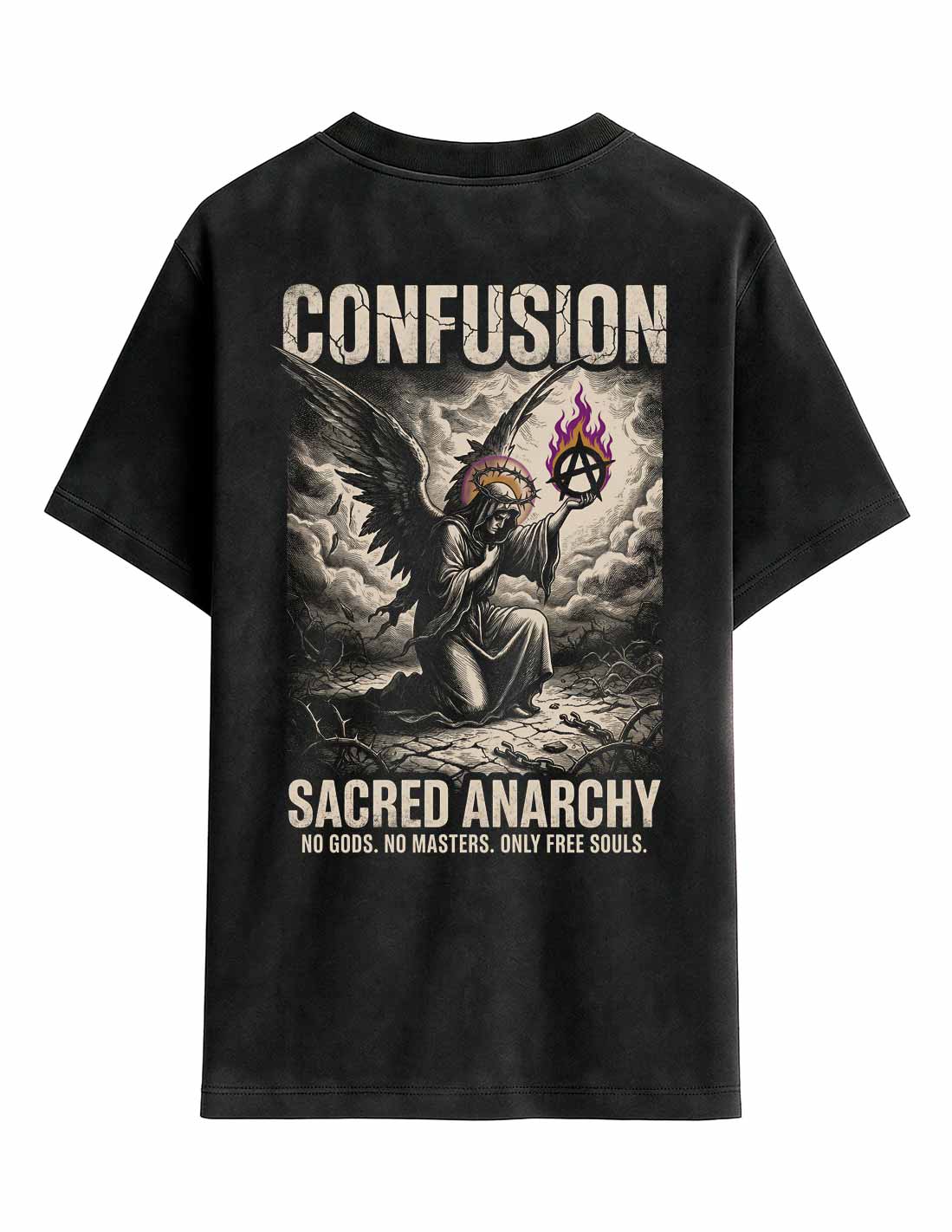 SACRED ANARCHY BLACK PACK STONE WASH