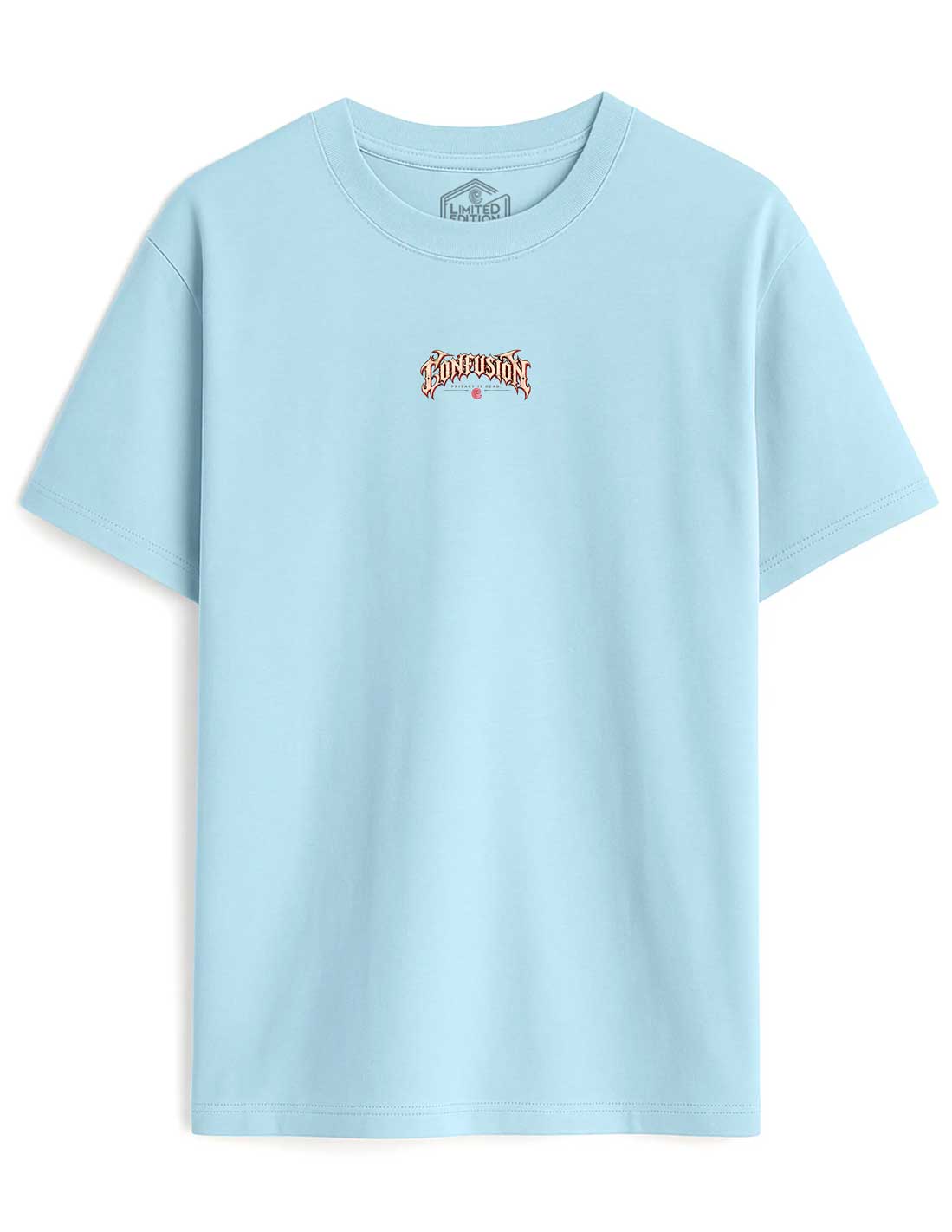 PRIVACY IS DEAD CHANBRAY TEE OVERSIZE
