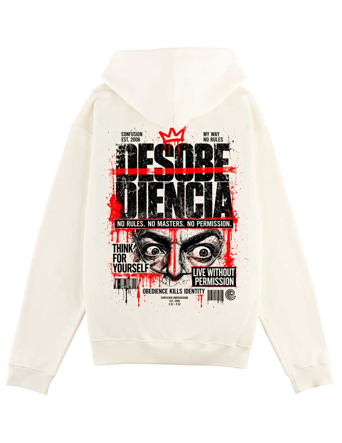 DESOBEDECE COCOMILK HOODIE OVERSIZE