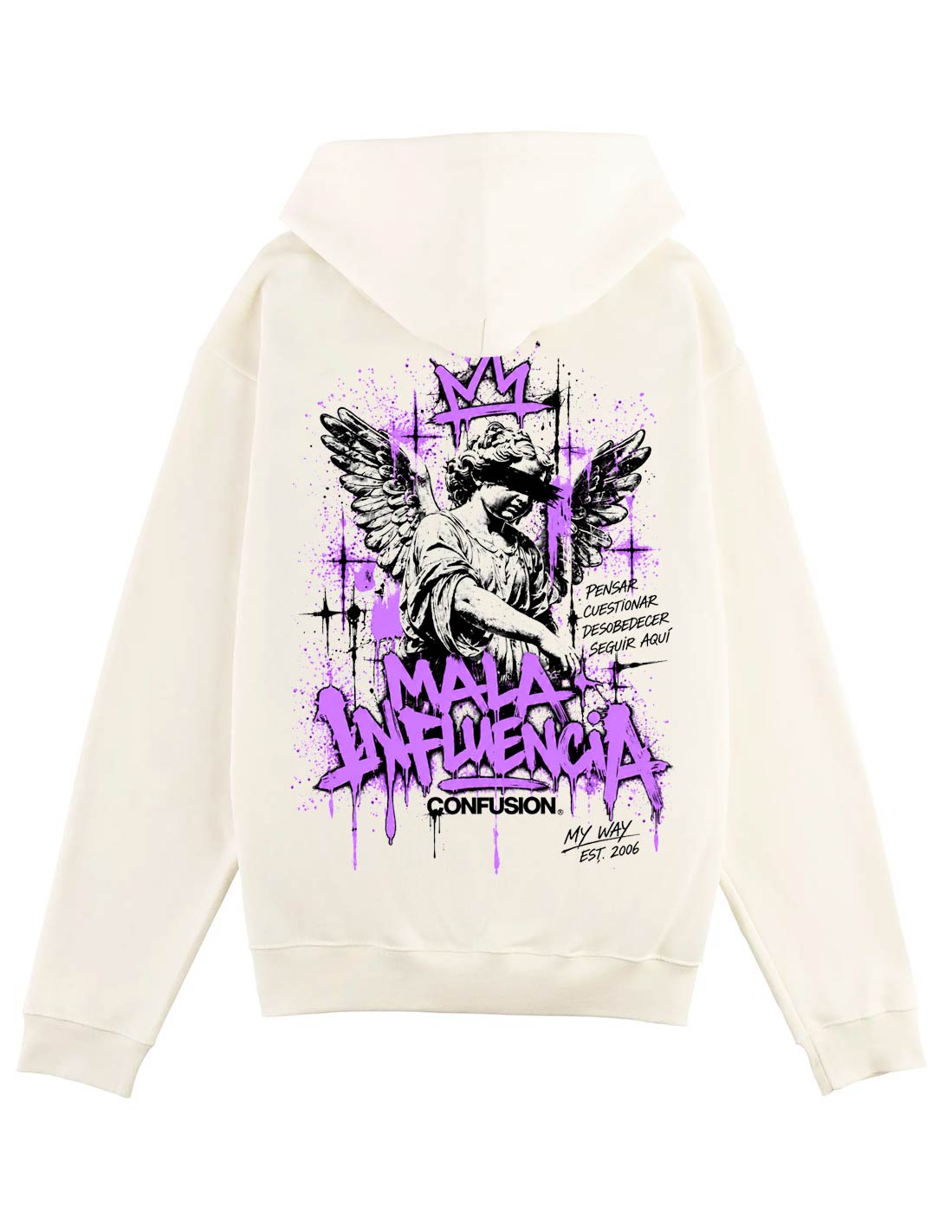 MALA INFLUENCIA COCOMILK HOODIE OVERSIZE