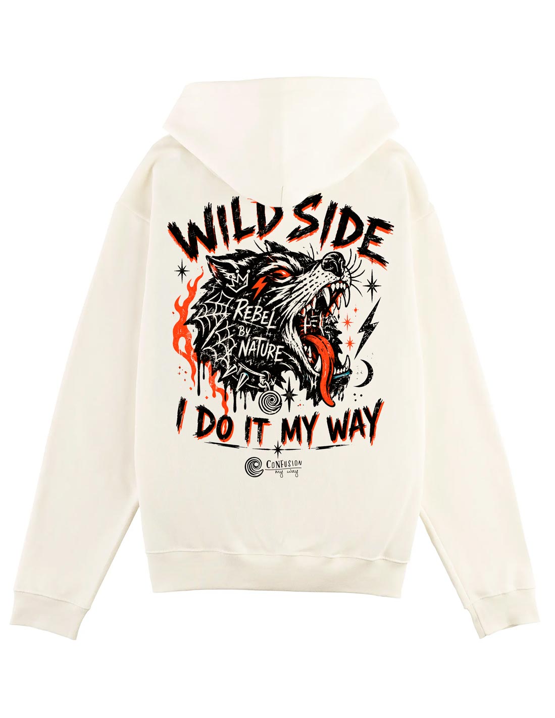 REBEL BY NATURECOCOMILK HOODIE OVERSIZE