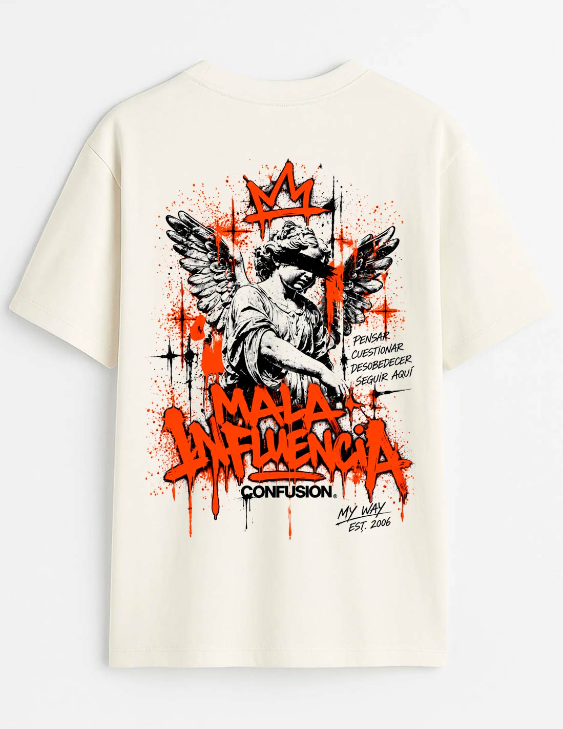 MALA INFLUENCIA COCOMILK TEE OVERSIZE