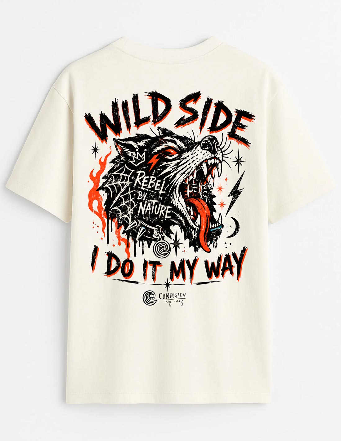 REBEL BY NATURE COCOMILK TEE OVERSIZE