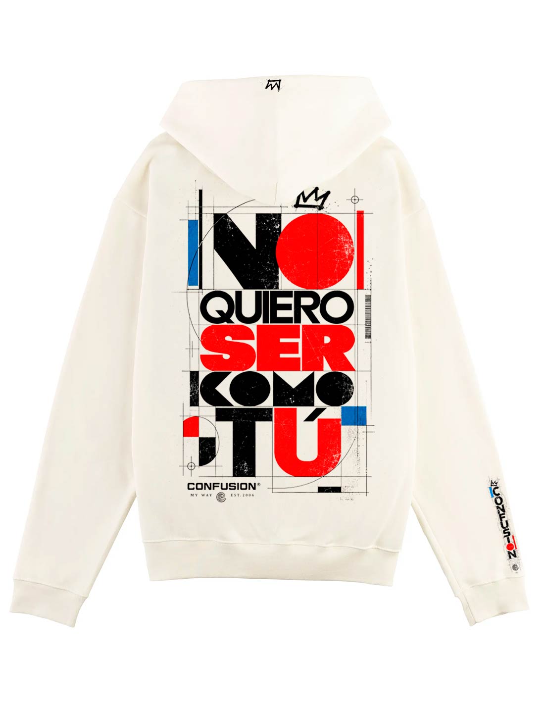 NO QUIERO COCOMILK HOODIE OVERSIZE