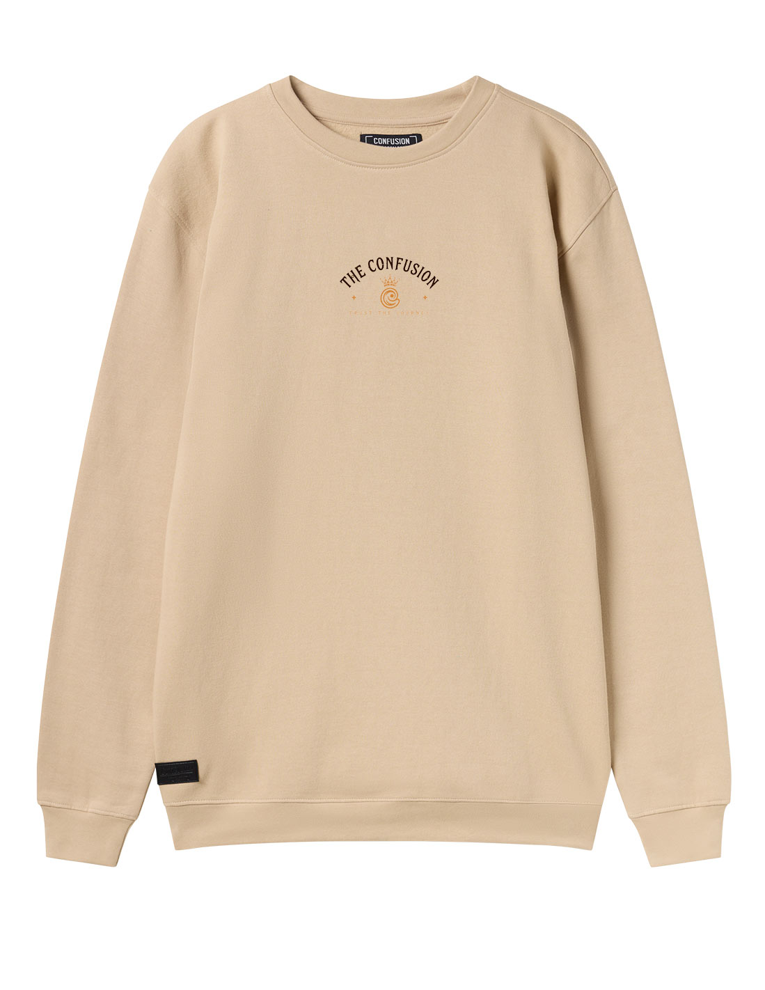 TRUST THE JOURNEY CREAM CREWNECK