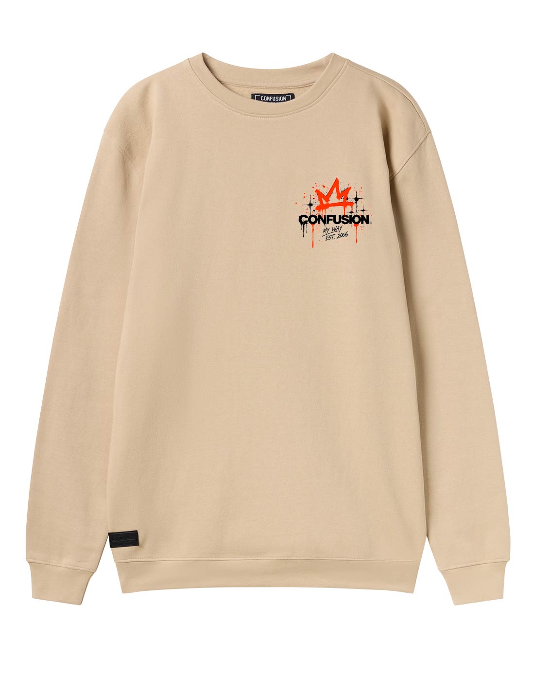 MALA INFLUENCIA CREAM CREWNECK